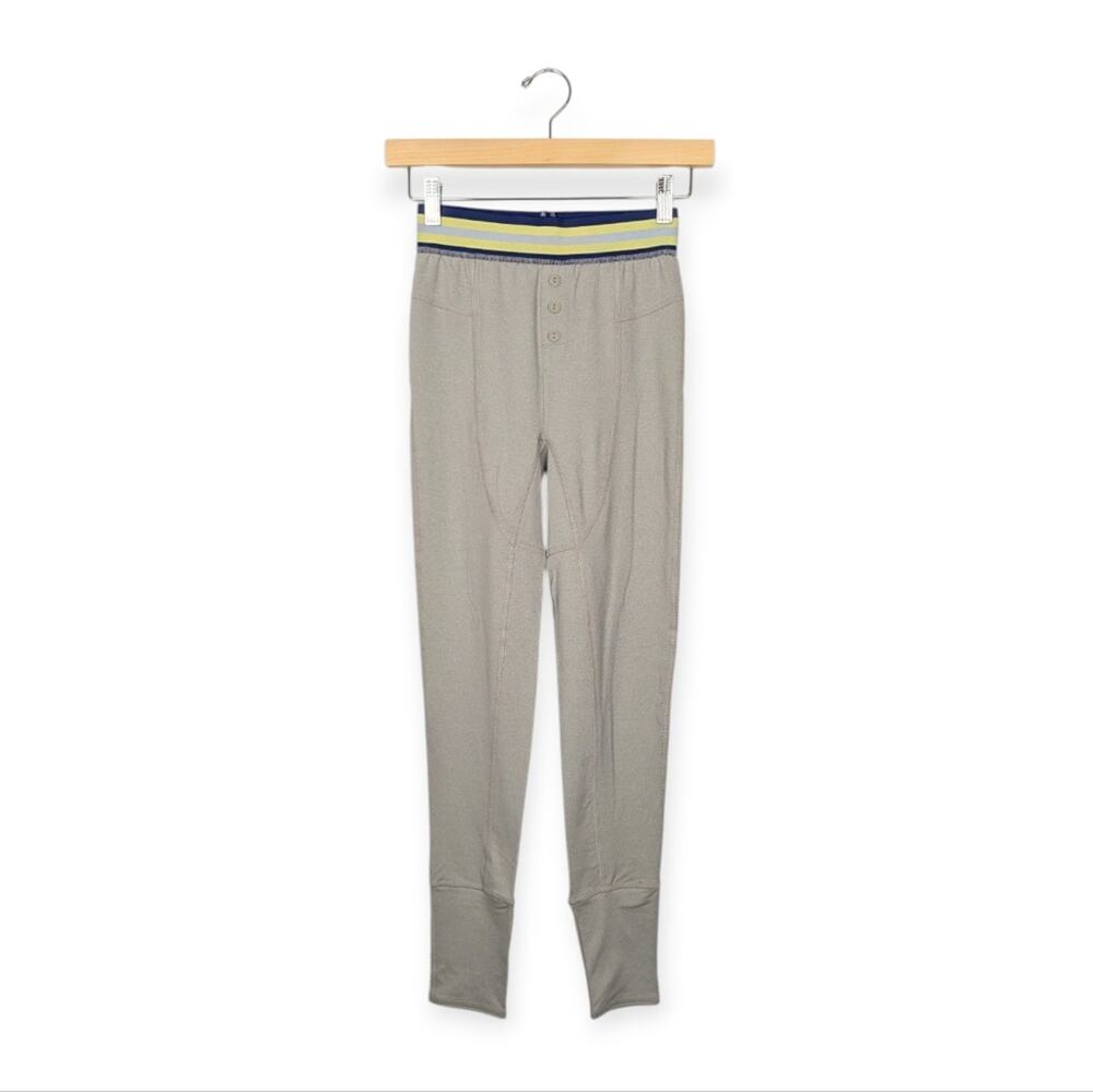 Free People FP Movement Grey Base Layer Leggings Size XS